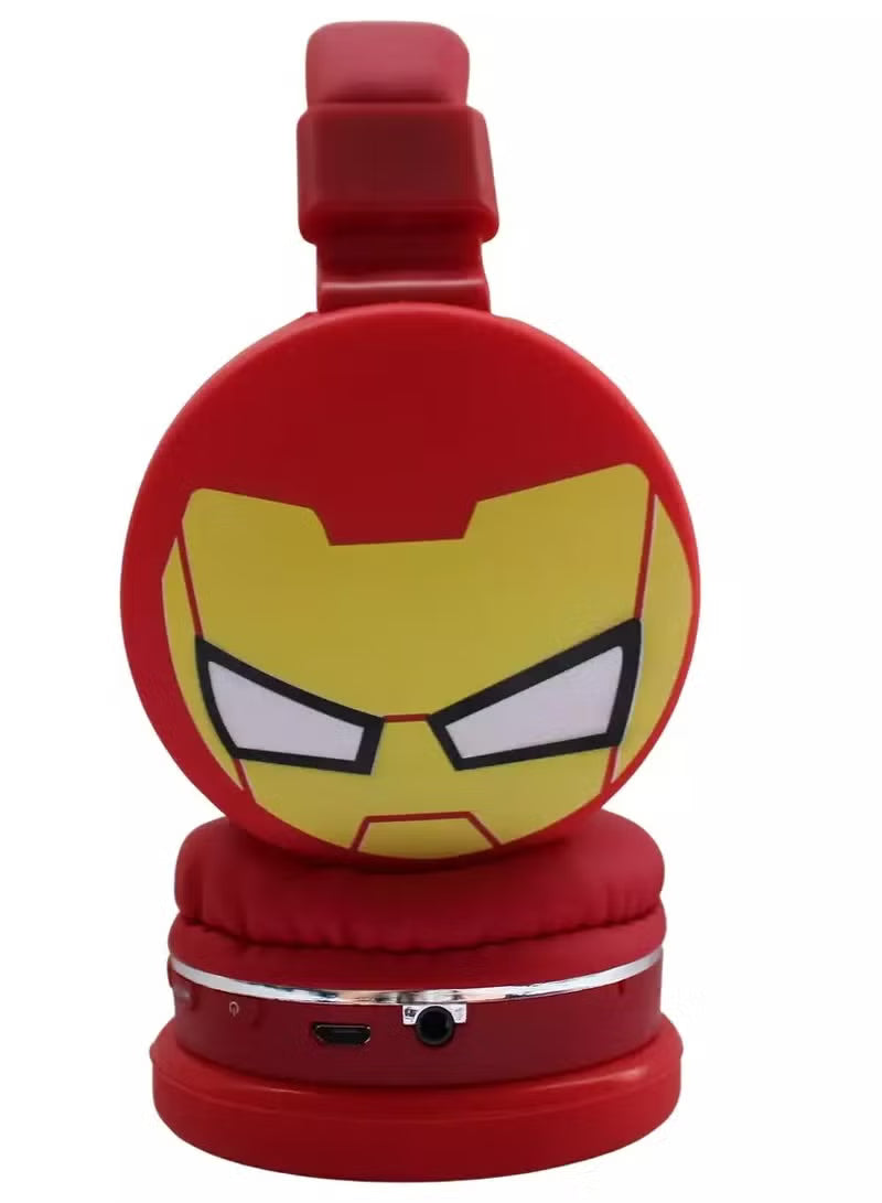 Iron Man Wireless Bluetooth Headphone