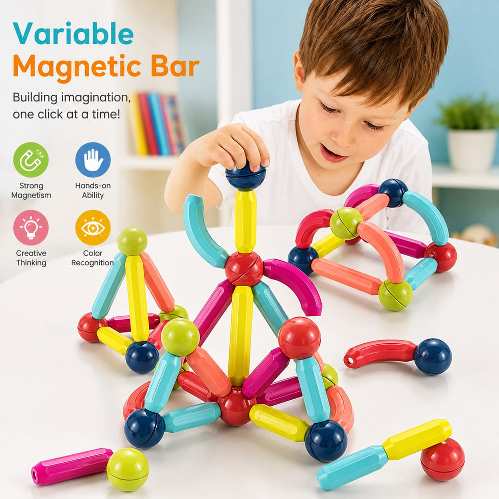 Magnetic Building Blocks Educational Toy