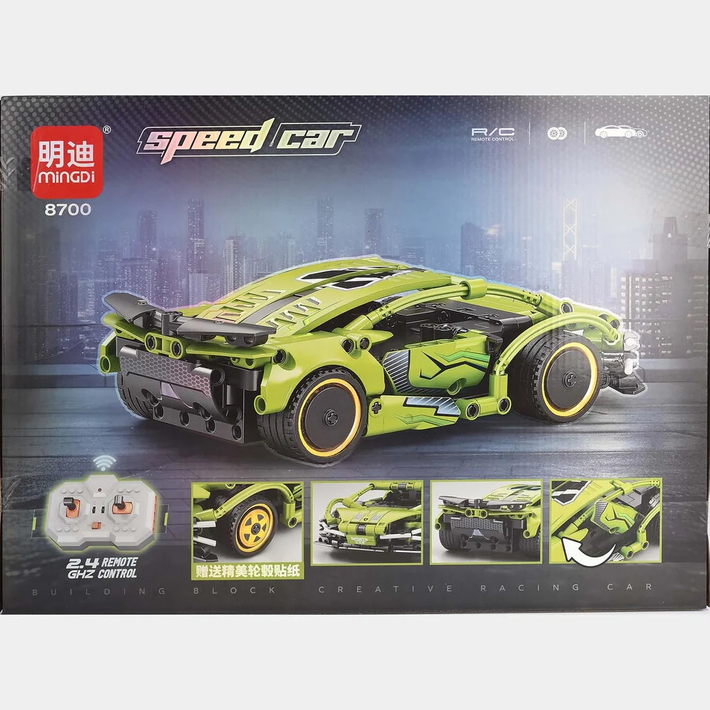 RC Racing Car Blocks Set